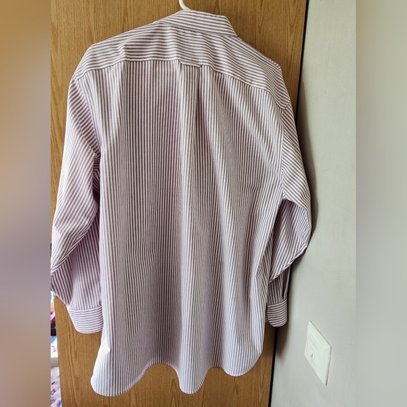 Stafford Essentials Oxford Long Sleeve Button Down Shirt - Picture 2 of 6